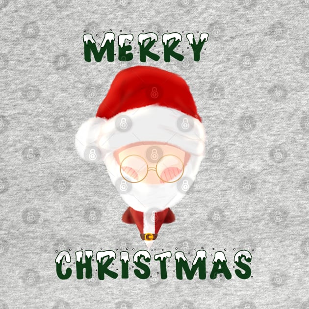 Merry Christmas Santa Claus by Skaar Digital Art